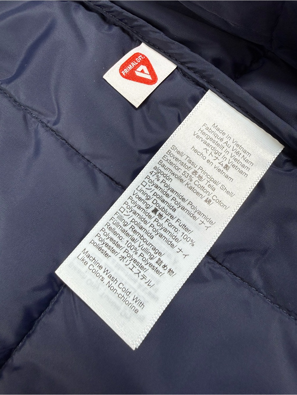 J.Crew Men’s PrimaLoft Box Quilt Insulated Jacket Black Medium NWOT Never Worn - Picture 11 of 11